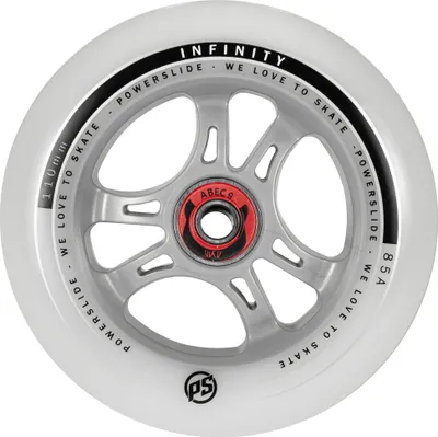 Immagine prodotto di Ruote Powerslide Infinity RTR con cuscinetti Abec 9 (3 pezzi), 110, 85A