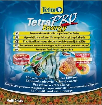 Produktbild von Tetra PRO Energy Multi-Crisps 12g - hochnahrhaftes Futter für Fische Tetra