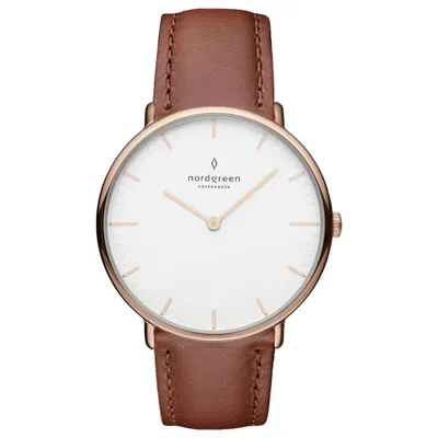 Produktbild von Nordgreen Copenhagen - NR32RGLEBRXX - Armbanduhr - Damen - Quarz - NATIVE