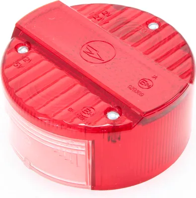 Zdjęcie produktu dla Tylna oslona swiatla okragla, czerwona, Ø120mm z KZB - Simson S50, S51, S70, S53, S83, KR51/2 Schwalbe, SR50, SR80