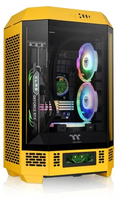 Zdjęcie produktu dla Thermaltake 300 Bumblebee, Micro Tower, PC, Żółty, micro ATX, Mini-ATX, SPCC, Dom/Biuro