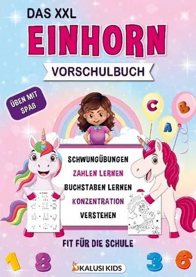 Produktbild von Das XXL Einhorn Vorschulbuch