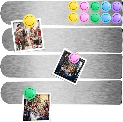 Obrázek produktu pro Samolepicí magnetické kovové proužky pro školy, kanceláře a domácnosti