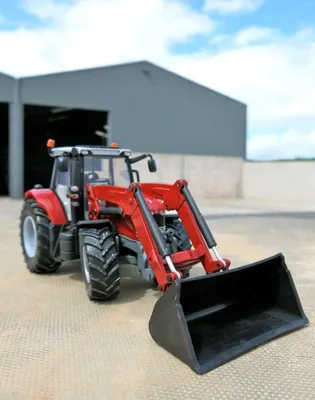 Image de Tracteur TOMY Massey Ferguson 6616 + chargeur 43082