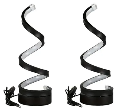 Productafbeelding van Dimbare spiraalvormige LED-tafellamp met 3 kleurtemperaturen