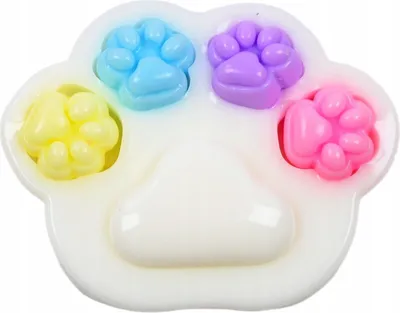 Obrázok produktu pre Mačka Pes Labky Stlačiť Squishy Antistresové Squishy Hračka