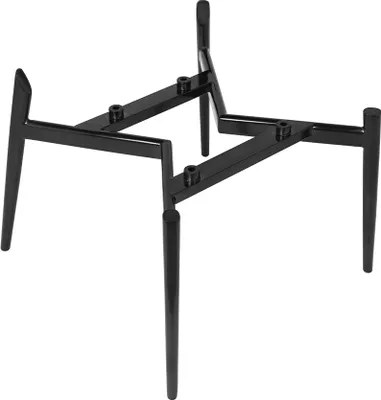 Produktbild von Stuhl Basis stabile gestell Metall Moderner ergonomisch Schwarz 59x50x39,5 cm