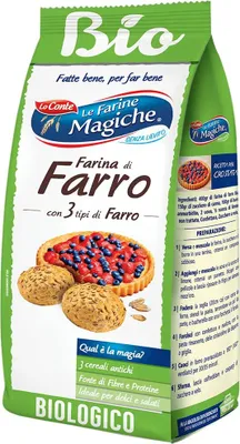 Produktbild von 6x Lo Conte le farine magiche farina di farro Dinkelmehl 500g