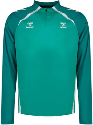 Produktbild von Hummel Real Betis 25/26 Lead 2.0 Halbreißverschluss-sweatshirt Grün M Herren Grün M