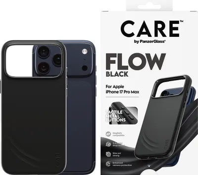 Produktbild von CARE Feature Flow Case w. MagSafe iPhone 17 Pro Max -black