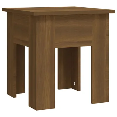 Produktbild von vidaXL Couchtisch Braun Eichen-Optik 40x40x42 cm Holzwerkstoff