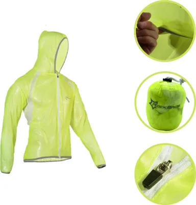 Obrázok produktu pre Bunda na bicykel, vetrovka, nepremokavá ROCKBROS RK1001G 3XL