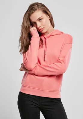 Zdjęcie produktu dla Urban Classics TB1524 | Damska bluza z kapturem i szerokimi ściągaczami – kolor: jasnoróżowy – rozmiar: S