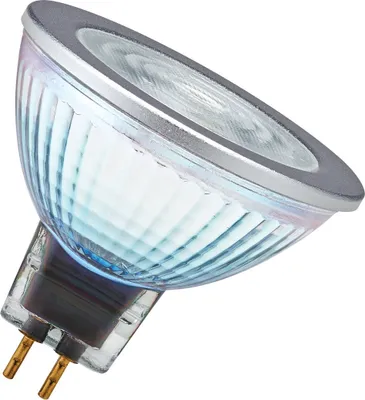 A close-up studio shot of an LED light bulb.
