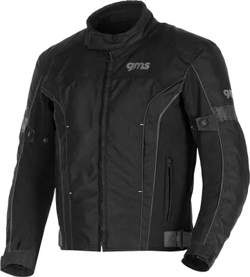 Produktbild von GMS Lagos wasserdichte Motorrad Textiljacke, schwarz, XS