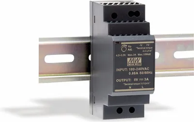Immagine prodotto di Alimentatore switching per guida DIN MEAN WELL HDR-30-24, 24 V-/1,5 A