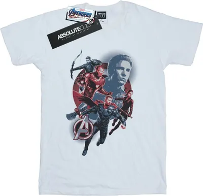 Produktbild von Marvel - "Avengers Endgame" T-Shirt für Herren BI8368 (3XL) (Weiß)