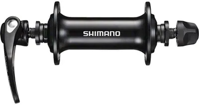 Produktbild von Shimano Tiagra HB-RS400 Nabe vorne 100 mm 32 Löcher schwarz EHBRS400BL