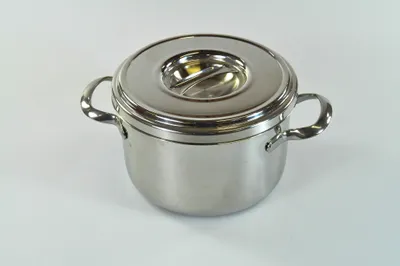 Produktbild von Schulte-Ufer Romana I MEAT POT 6311-18 I Kochtopf inkl. Deckel, Edelstahl, 18 cm Durchmesser, Induktionsherd-geeignet