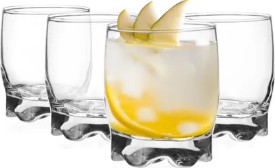 Produktbild von GLASMARK® Gläser 4-Set 250ml Große 4 Stück Drinkgläser transparent Saft und Cocktail Party Trinkglaswaren Saftgläser Trinkgläser für Wasser - Hochwertige Qualität   - Her