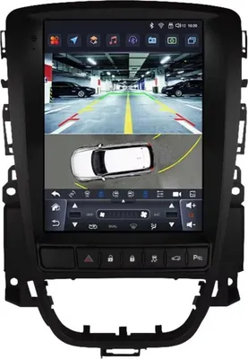 Zdjęcie produktu dla Radio samochodowe z Bluetooth – CarPlay – Do Opel Astra J / Vauxhall & Buick Verano (2009–2015) – Kompatybilne z Apple i Android – Stereo – System nawigacyjny – Seria S