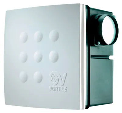 Image de Ventilateur de gaine radial / Ventilateur pour petites pièces Vort Quadro Micro I ES UP jusqu'à 100 m³/h