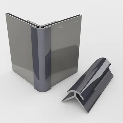Produktbild von 100cm Außeneckprofil für 3 mm Platten Anthrazit RAL7016