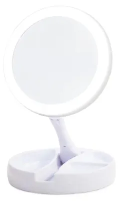Productafbeelding van Verk 15568: Opvouwbare make-up spiegel met LED-verlichting