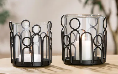 Produktbild von Gilde Windlicht "Remo" VE 6 69376