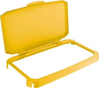 Zdjęcie produktu dla DURABLE Uchylna pokrywa do pojemnika DURABIN® 60L prostok?tna, ?ó?ty, 1800500030