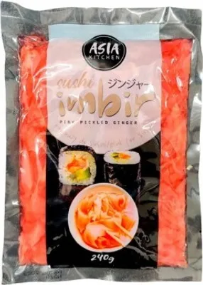 Immagine prodotto di Zenzero rosa sottaceto 240 g - Asia Cucina