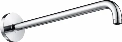 Produktbild von hansgrohe Brausearm DN15, 389mm Ausladung 90 Grad, chrom, ohne Kugelgelenk, 1 Stk.