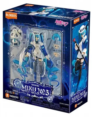 Produktbild von Blokees Fantastics Series Hatsune Miku, 14 Jahr(e), Mehrfarbig, Acrylnitril-Butadien-Styrol (ABS)