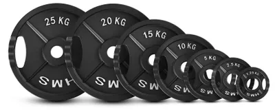 Zdjęcie produktu dla Tod15 Talerz Olimpijski Czarny 15 Kg Hms