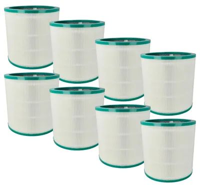 Produktbild von vhbw 8x E12 / E11 Filter kompatibel mit Dyson Pure Cool TP00, TP01, TP02, TP02 US Nk/Nk, Me BP01, Link 308401-01 Luftreiniger - Ersatz-Filter