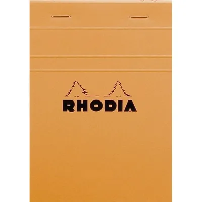 Obrázok produktu pre Rhodia 01320001, Oranžová, A6, 160 listy, 80 g/m², Štvorcový papier