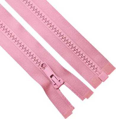 Productafbeelding van Deelbare kunststof rits #5 - Set van 2 - 66 cm voor jassen en tassen
