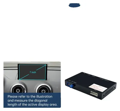 Image de Décodeur Carplay sans fil, compatible avec l'intégration de smartphones, fonctionnalité universelle pour automobiles, compatible avec les systèmes d'origine 5,8, 6,3 et 7 pouces