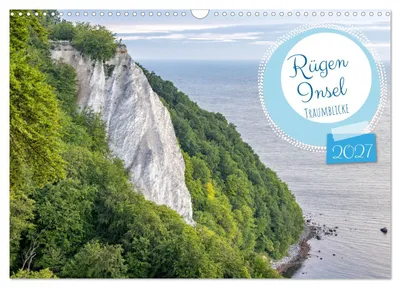 Produktbild von Rügen - Inseltraumblicke (Wandkalender 2027 DIN A3 quer), CALVENDO Monatskalender