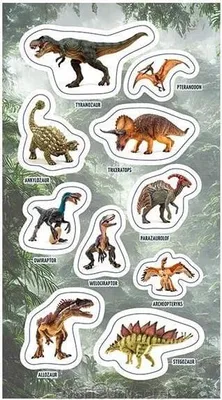 Produktbild von *RANOK 88949 Dinosaurier 2.0 Aufkleber