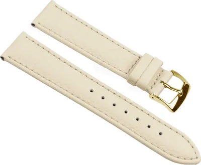 Produktbild von Fancy Classic Uhrenarmband Rindsleder Beige 25459G, Stegbreite:12mm