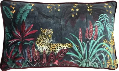 Immagine prodotto di Evans Lichfield - Leopardo - Copricuscino "Zinara" RV2248 (30 cm x 50 cm) (Colorato)