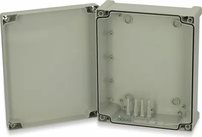 Produktbild von FIBOX Gehäuse mit Dichtung und Deckel, Serie: TEMPO ohne metrischen Vorprägungen, Werkstoff Gehäuse