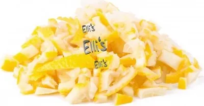 Produktbild von Zitronenschale geschnitten 2-3mm - Ellis Gewürz