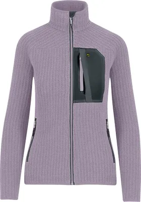 Produktbild von Karpos Rocchetta Evo Fleece Mit Durchgehendem Reißverschluss Lila S Damen Lila S