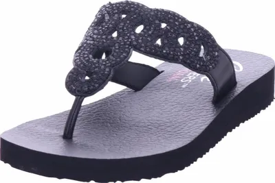 Produktbild von Skechers Damen Pantolette in Schwarz, Größe 37