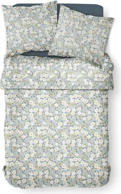 Produktbild von Bettwäsche aus Baumwolle mit Bettdecke und 2 Kissen, 220 x 240 cm, TINITY