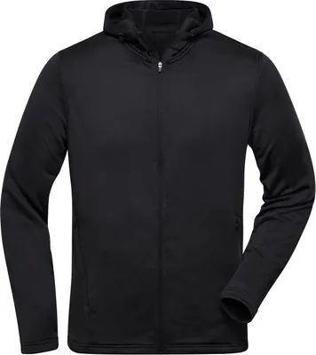 Produktbild von Men's Sports Zip Hoody black, Gr. XXL