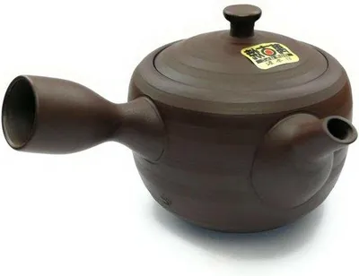 Produktbild von Famanu Kyusu Teekanne Keramik - 270 ml - Braun