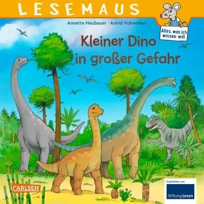 Image de LESEMAUS 94: Kleiner Dino in großer Gefahr